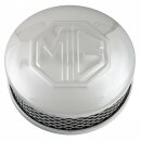 SU-Luftfilter rund mit MG-Logo, Chrom ( zu...