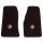 MAT SET ULTRA PLUSH MGB 62-67, BLACK