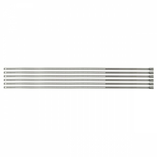 SNAP STRAP KIT, 6X18&quot; LENGTHS, STAINLESS STEEL