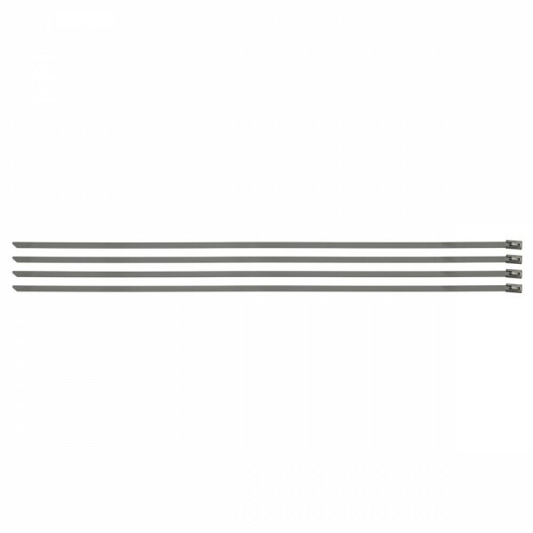 SNAP STRAP KIT, 4X14&quot; LENGTHS, STAINLESS STEEL