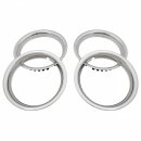 WHEEL TRIM SET, 13" X 4, CHROME