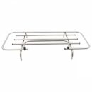 BOOT RACK, CLIP-ON, 90X34CM, STAINLESS STEEL