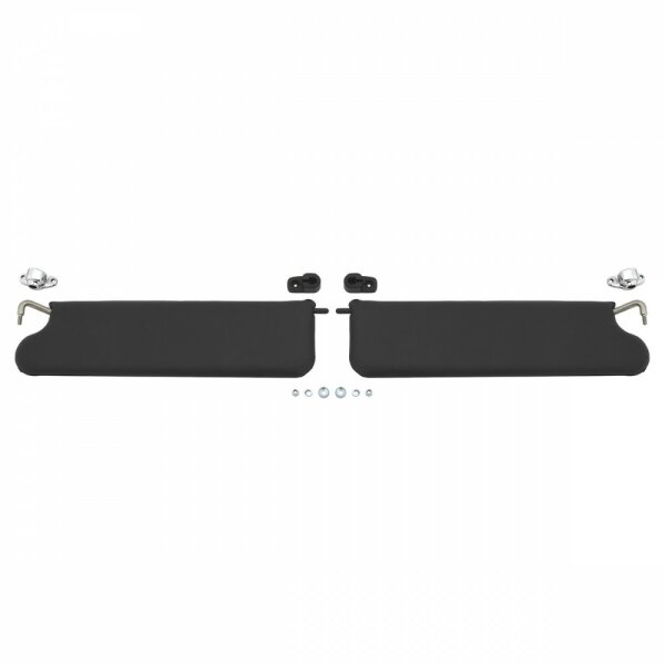 SUN VISOR KIT, BLACK