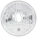 HEADLAMP CRYSTAL 7&quot;, WITH PILOT, RHD