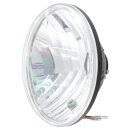 HEADLAMP CRYSTAL 7&quot;, WITH PILOT, RHD