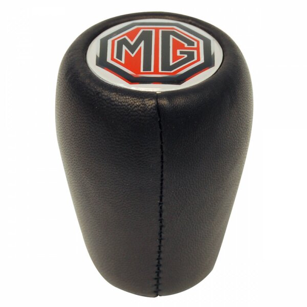 Schalthebel-Knopf Leder, mit  &quot;MG&quot;-Logo   