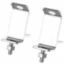 SPOTLAMP BRACKET, STAINLESS STEEL, PAIR &gt;MKIII