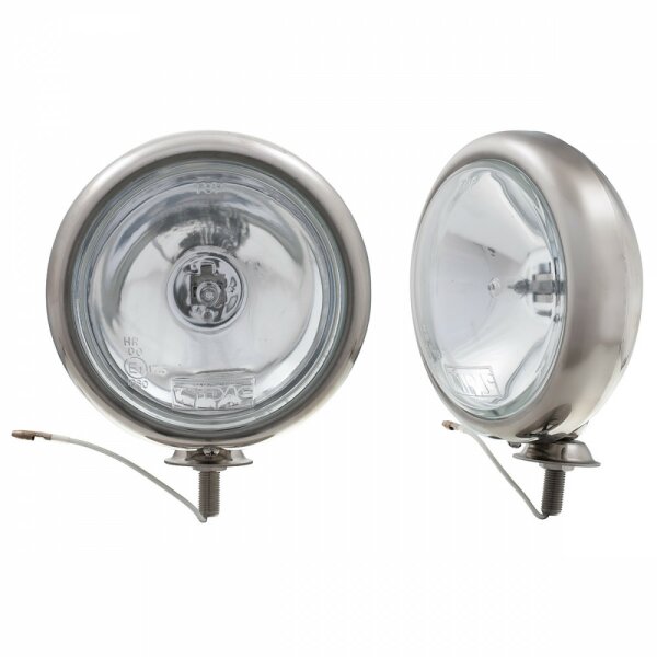 SPOT LAMP SET, 5&quot;, WIPAC, S/STEEL, PAIR