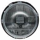 Scheinwerfer-Set H4 mit Standlicht(1 Stk.Topf, Haltering &amp; Leuchtmittel) LHD, Befestigung Scheinwerferring mit Schraube