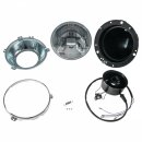 Scheinwerfer-Set H4 mit Standlicht(1 Stk.Topf, Haltering &amp; Leuchtmittel) LHD, Befestigung Scheinwerferring mit Schraube