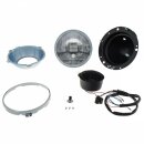 HEADLAMP ASSY, WIPAC HALOGEN H4, WITH PILOT, CLIP FIT RIM, LHD