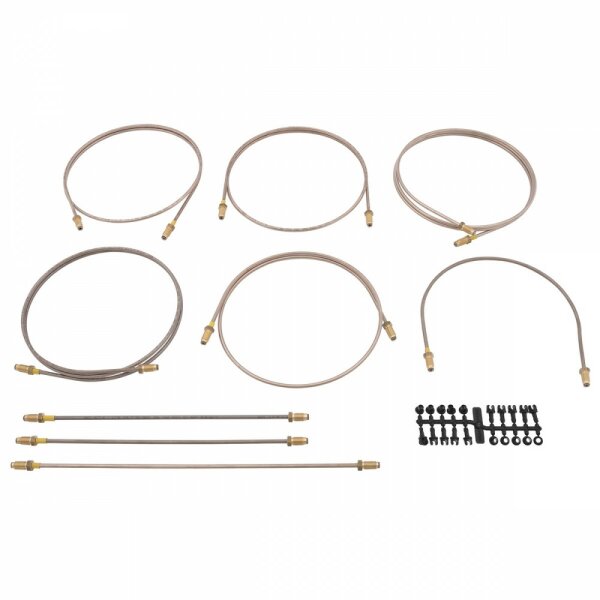 BRAKE PIPE SET, COPPER/NICKEL, LHD MGA