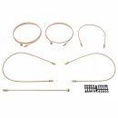 BRAKE PIPE SET, CUNIFER, RHD