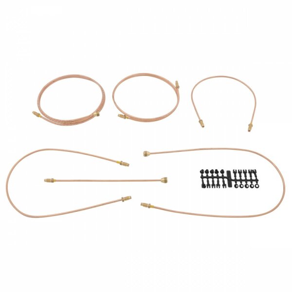 BRAKE PIPE SET, CUNIFER, RHD, SINGLE LINE SYSTEM