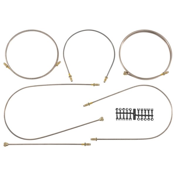 BRAKE PIPE SET, CUNIFER, LHD, SINGLE LINE SYSTEM