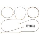 BRAKE PIPE SET, CUNIFER, LHD, SINGLE LINE SYSTEM