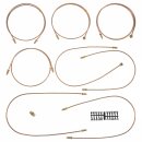 BRAKE PIPE SET, CUNIFER, RHD, SINGLE LINE SYSTEM
