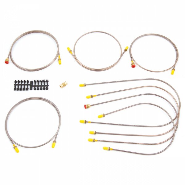 Bremsleitungs-Satz Kunifer, LHD, 1-Kreis-System