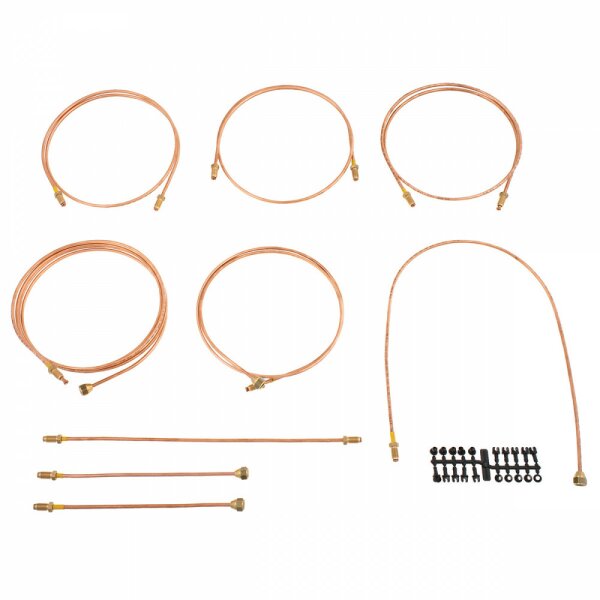 BRAKE PIPE SET, COPPER, MGC RHD