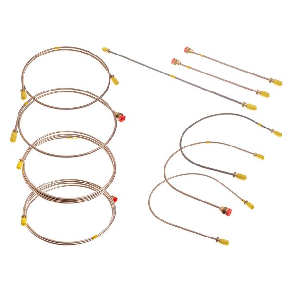 BRAKE PIPE SET COPPER/NICKEL, LHD, WITH SERVO
