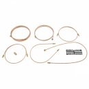 BRAKE PIPE SET, CUNIFER, RHD, DUAL LINE SYSTEM