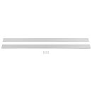 TREADPLATES SILL EDGE, RIBBED, ALUMINIUM, PAIR