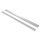 TREADPLATES SILL EDGE, RIBBED, ALUMINIUM, PAIR