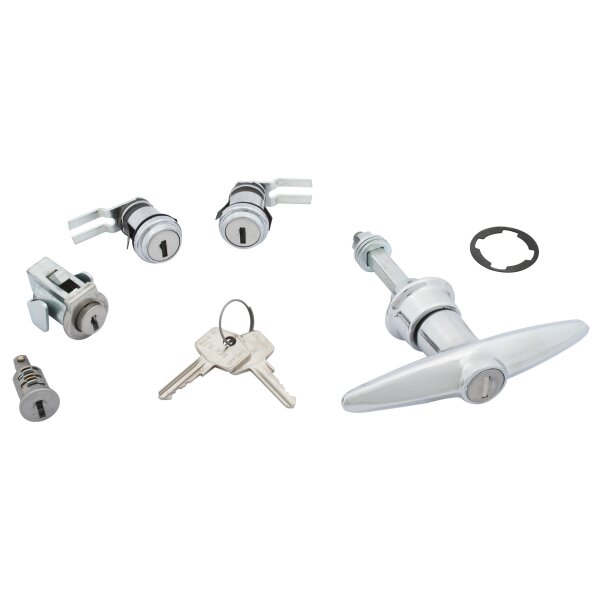 LOCK SET CAR SET WITH 2 KEYS