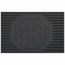 FOOTWELL MATS, RUBBER, BLACK, PAIR, MG-LOGO