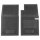 FOOTWELL MATS, RUBBER, BLACK, PAIR, AH-SPRITE-LOGO