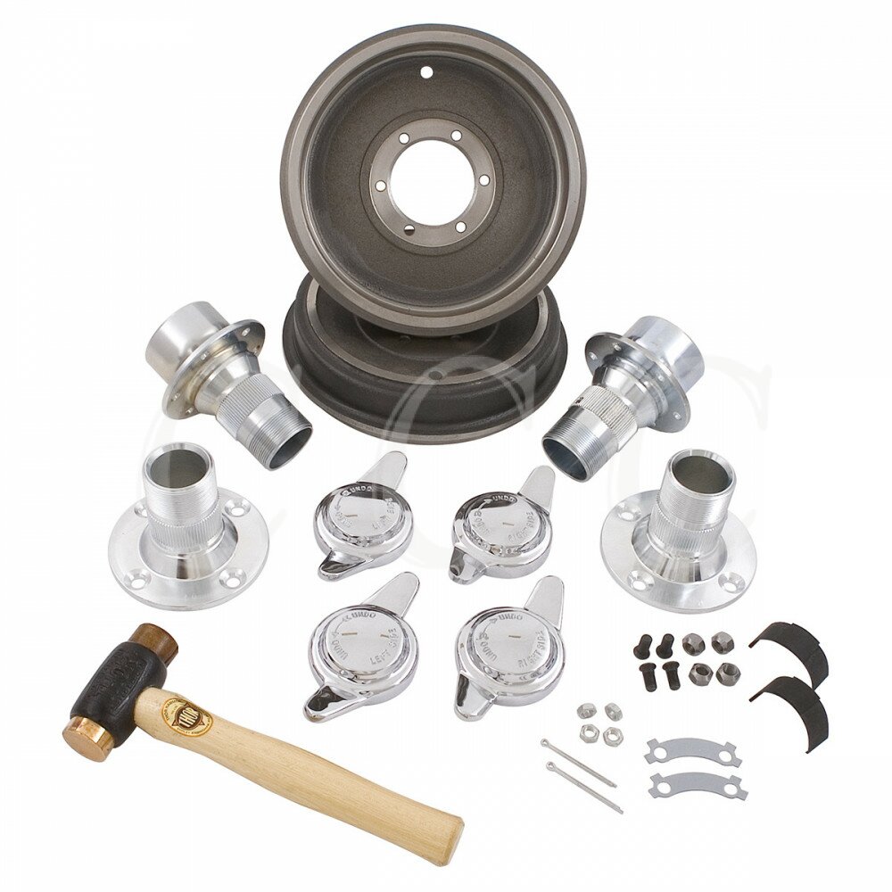 CENTRE LOCK CONVERSION KIT, WIRE WHEEL, 2 EARED SPINNER, 1500 - Your
