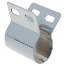 Klemmhalter 3/4&quot; zu Abzeichen-Stange, Chrom (ohne...