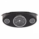 CENTRE BINNACLE KIT, BLACK GAUGES