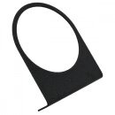 BRACKET, GAUGE MOUNTING, BLACK CRACKLE, 80MM GAUGE