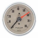 GAUGE, TACHO, 0-8000, MAGNOLIA, 80MM