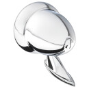 MIRROR BULLET RACING STYLE, CONVEX, CHROME