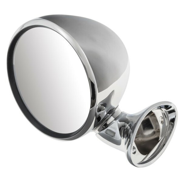 DOOR MIRROR, BULLET RACING STYLE, CHROME, LH