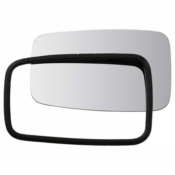 GLASS, DOOR MIRROR, CONVEX, TINTED