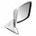 DOOR MIRROR, CONVEX, STAINLESS STEEL, RH