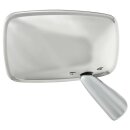 DOOR MIRROR, FLAT, STAINLESS STEEL, RH