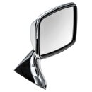 DOOR MIRROR, FLAT, STAINLESS STEEL, AFTERMARKET