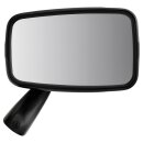 DOOR MIRROR, FLAT, BLACK, RH