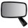 DOOR MIRROR, FLAT, BLACK, LH