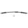 CLUTCH HOSE STAINLESS STEEL BRAIDED BLACK