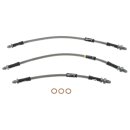 BRAKE HOSE SET S/S MGB/V8