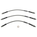 BRAKE HOSE SET S/S MGC