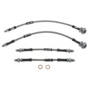 BRAKE HOSE SET S/S MINI DC/DR