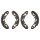 BRAKE SHOE SET FRONT