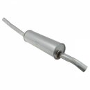 SILENCER, EXHAUST, REAR, MILD STEEL