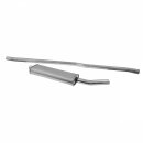 EXHAUST RC40 SIDE EXIT SINGLE BOX, MILD STEEL